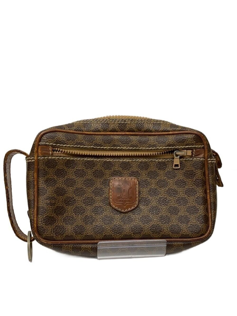 Celine Clutch Bag Brown All over